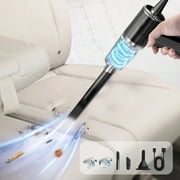 VALSEEL Handheld Car Vacuum Cleaner Vacuum Cleaner and Duster 120W High Power Wet and Dry Handheld Car Vacuum Cleaner Multi-Nozzles for Car Home Office Pet